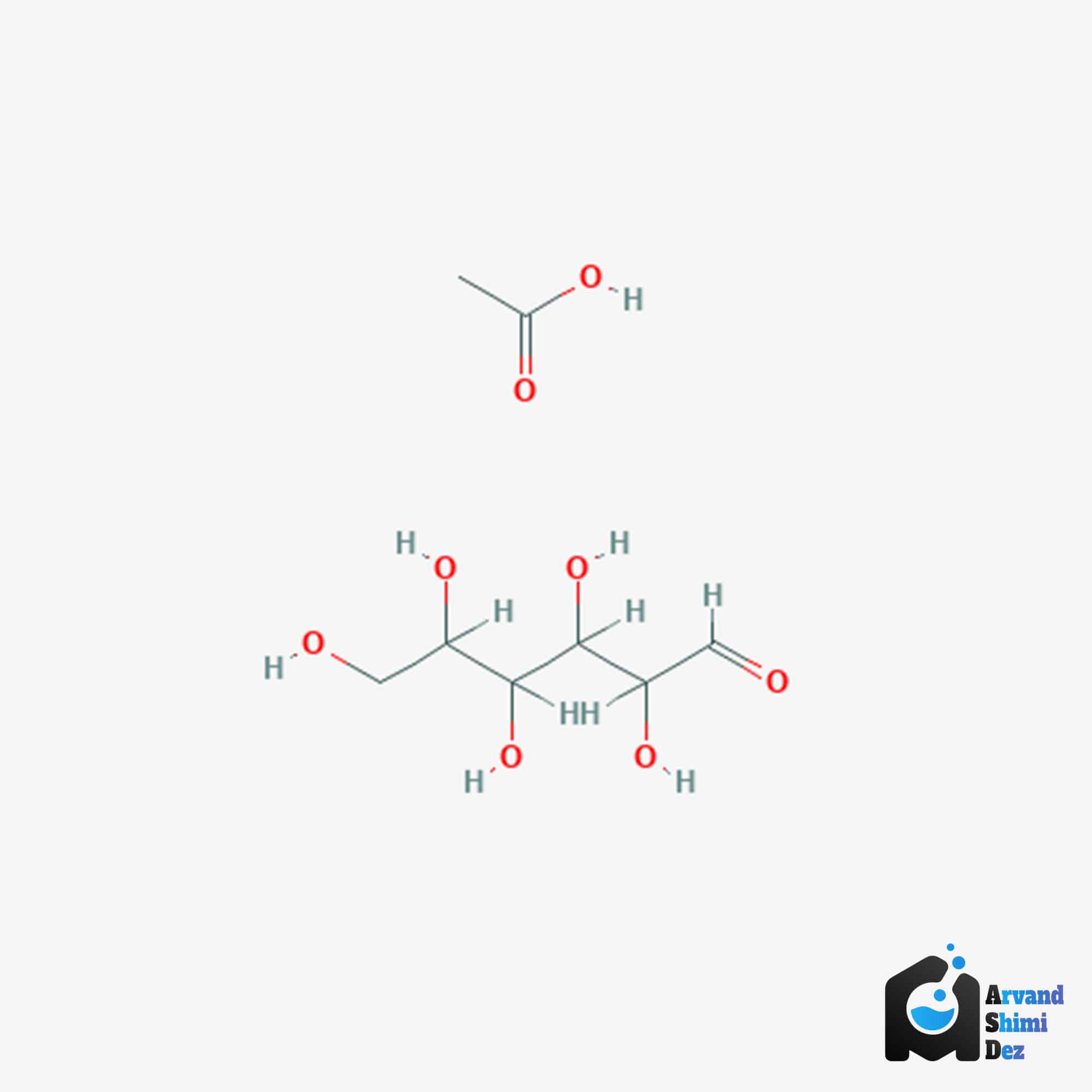 ساختار شیمیایی CMC