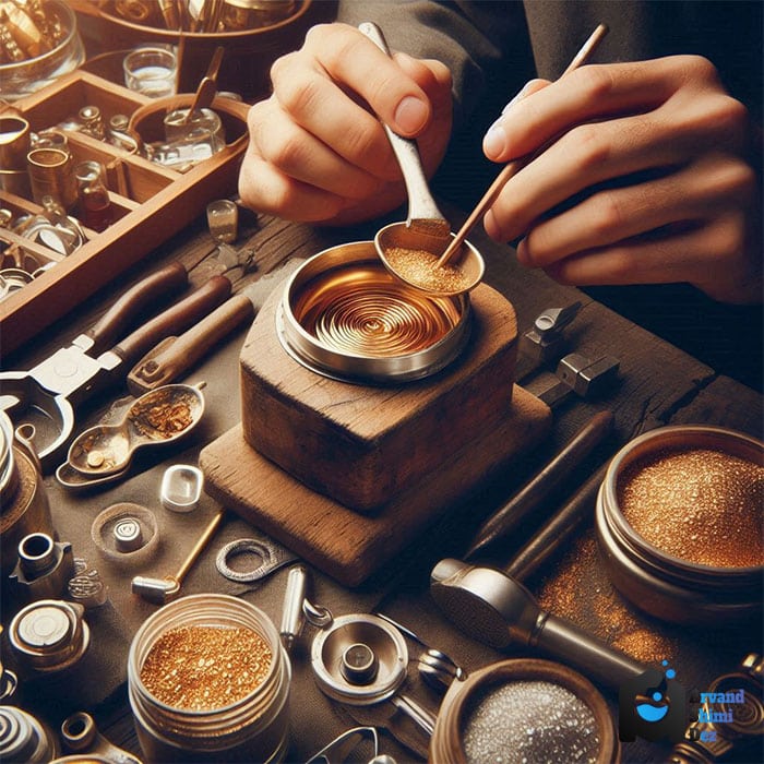 اسید نیتریک و طلا
