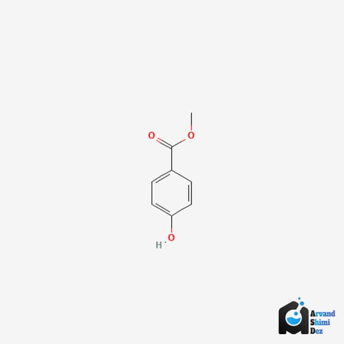 ساختار شیمیایی متیل پارابن