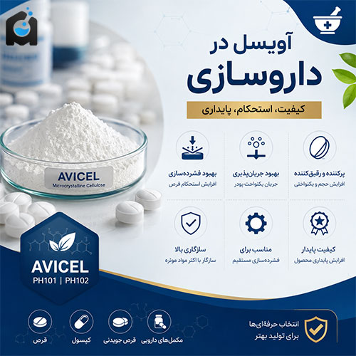 آویسل در داروسازی